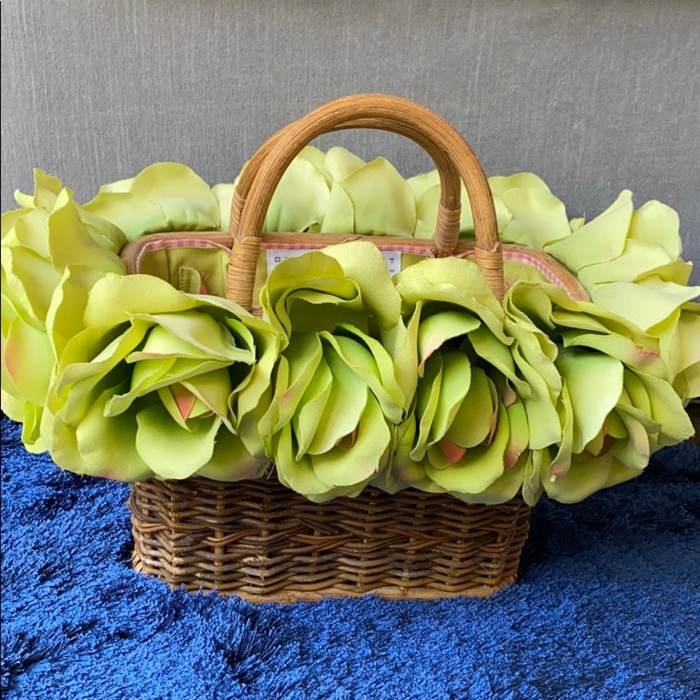 Gretchen Scott Flower Basket Tote